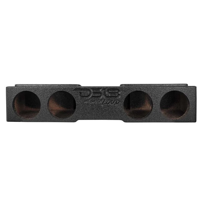 DS18 4 x 8in Forward Firing Underseat Ported Box Subwoofer Enclosure Black Spray Liner Paint Finish - Additional View 5