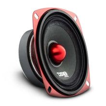 Load image into Gallery viewer, DS18 4in 100 Watts RMS 4 ohm Mid-Range Bullet Shallow Loudspeaker - Back View