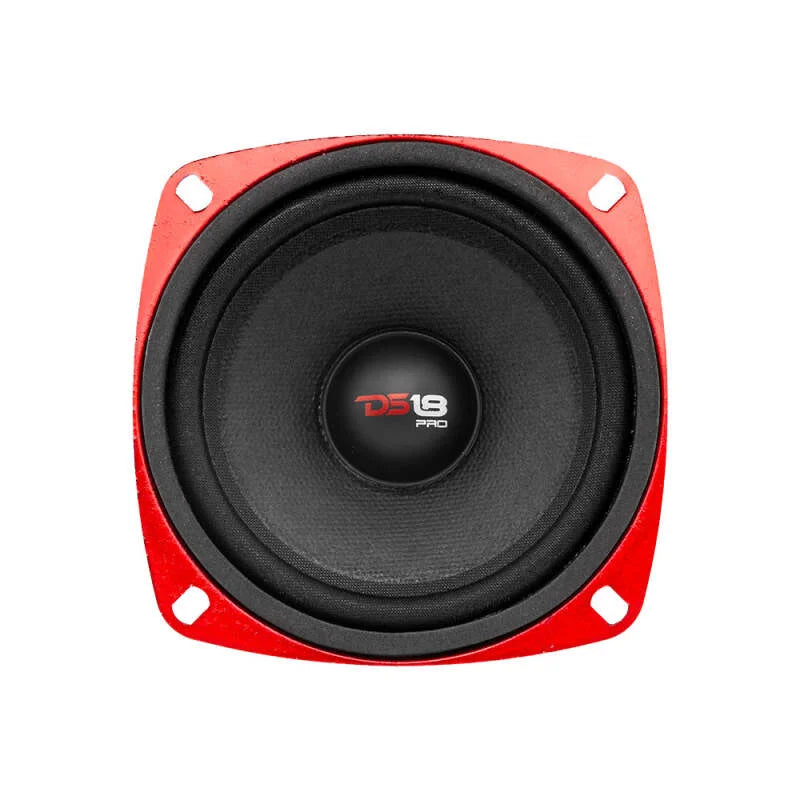 DS18 4in 100 Watts RMS 8 ohm Mid-Range Loudspeaker - Side View