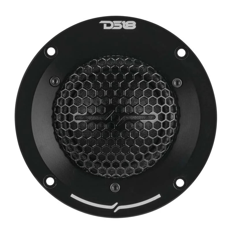 DS18 4in 200 Watts RMS 4 ohm Neodymium Mid-Range Tuned Closed-End Chamber Loudspeakers - Side View
