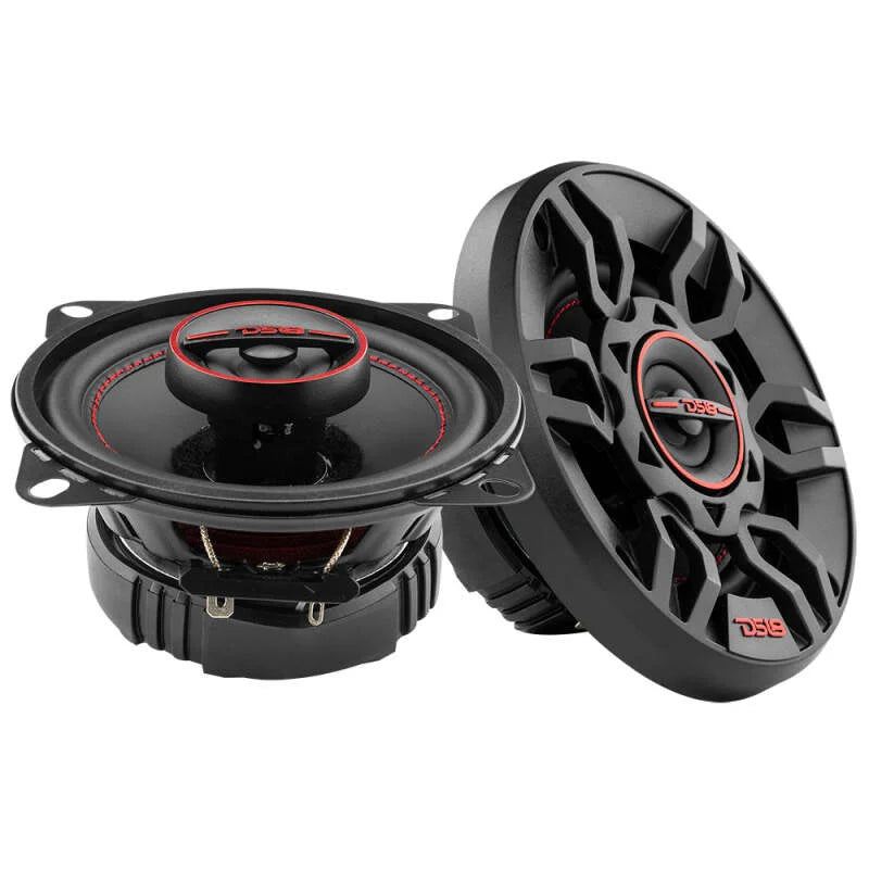DS18 4in 40 Watts RMS 4 ohm 2-Way Coaxial Speaker System Universal Fit - Side View