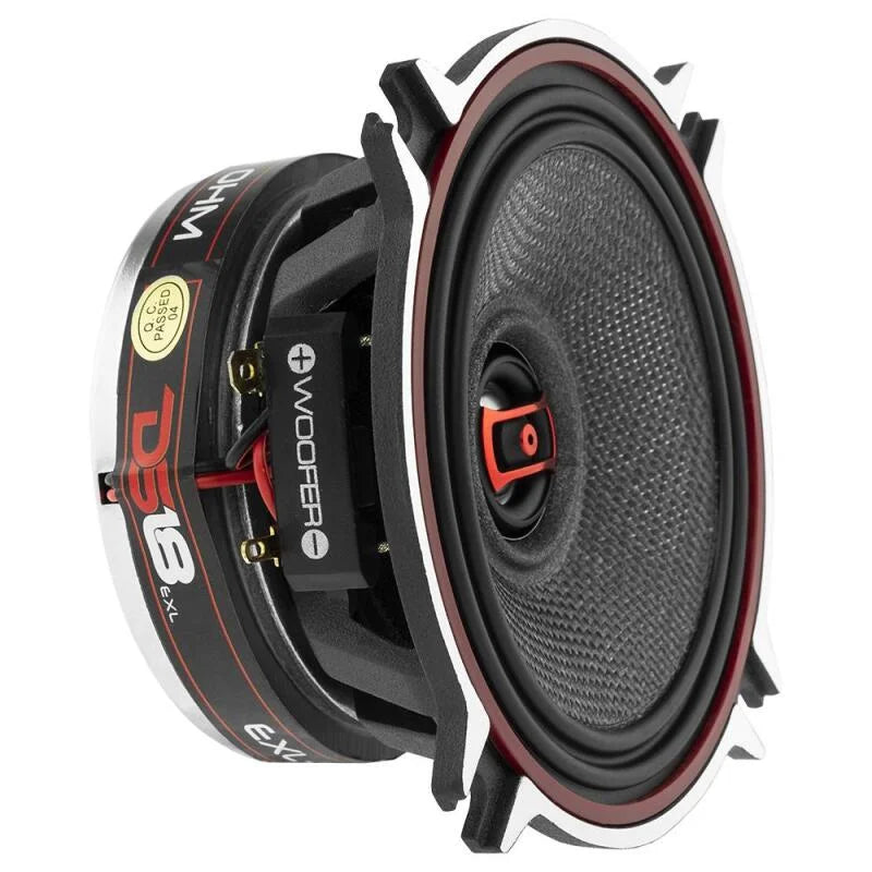 DS18 4in 60 Watts RMS 3 ohm 2-Way Coaxial Speakers And Component System w/ Fiberglass Cone - Additional View 6
