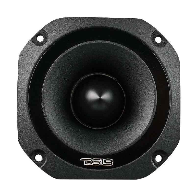 DS18 4in Super Bullet Tweeter 200 Watts RMS 1.5in Titanium Vc 4 ohm Black - Side View