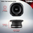 Load image into Gallery viewer, DS18 4in Super Bullet Tweeter Neodymium 220 Watts RMS 1.5in Titanium Vc 8 ohm Black - Main Product View
