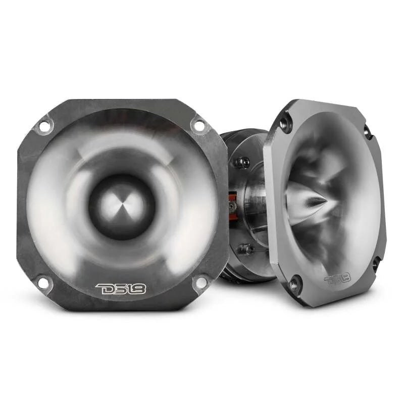 DS18 4in Super Bullet Tweeter Neodymium 250 Watts RMS 1.5in PEI Vc 4 ohm Silver - Back View