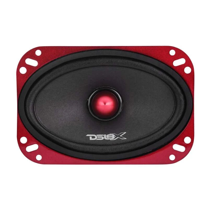 DS18 4x6in 100 Watts RMS 4 ohm Mid-Range Bullet Loudspeaker - Side View