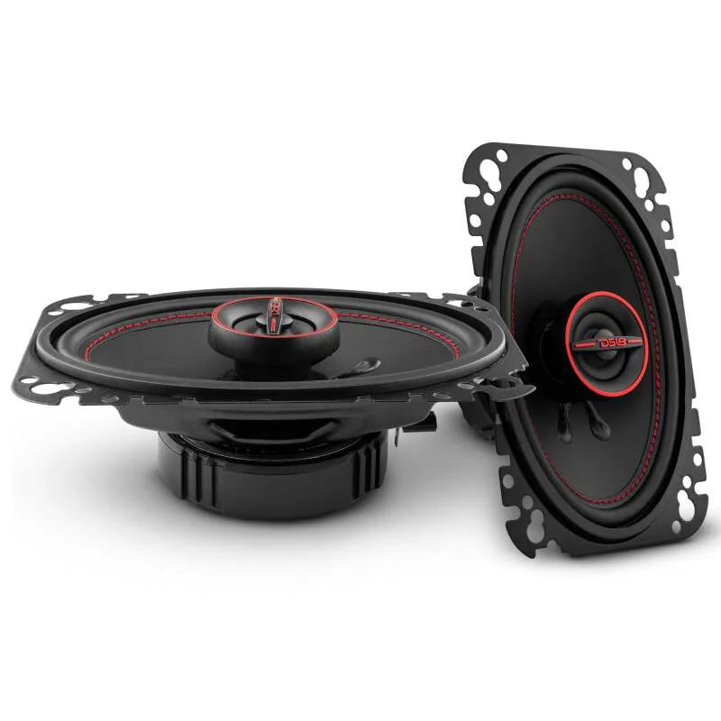 DS18 4x6in 45 Watts RMS 4 ohm 2-Way Coaxial System Universal Fit - Additional View 7