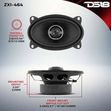 Load image into Gallery viewer, DS18 4x6in 60 Watts RMS 4 ohm 2-Way Coaxial Speaker w/ Kevlar Cones - Additional View 7