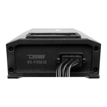 Load image into Gallery viewer, DS18 5-Channel Class-D Amp Full-Range 4x 150 at4 ohm &amp; 1x 600 at2 ohm Watt RMS IP67 Waterproof Rate - Back View