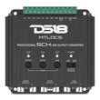 Load image into Gallery viewer, DS18 5-Chnl Speaker Emulator Remote Out Level Matching Controls LED Clip Indicator Hi/Low Converters - Side View