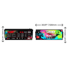 Load image into Gallery viewer, DS18 5000 Watts 180 AH Infinite AGM Power Cell Battery - Back View