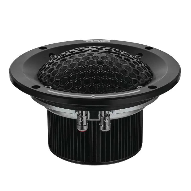 DS18 5.25in 300 Watts RMS 4 ohm Neodymium Mid-Range Tuned Closed-End Chamber Loudspeakers - Back View