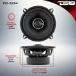 Load image into Gallery viewer, DS18 5.25in 60 Watts RMS 4 ohm 2-Way Coaxial Speaker w/ Kevlar Cones - Side View