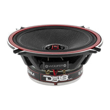 Load image into Gallery viewer, DS18 5.25in 80 Watts RMS 3 ohm 2-Way Coaxial Speakers And Component System w/ Fiberglass Cone - Back View