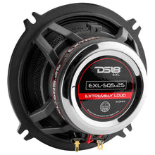Load image into Gallery viewer, DS18 5.25in 80 Watts RMS 3 ohm 2-Way Coaxial Speakers And Component System w/ Fiberglass Cone - Additional View 8
