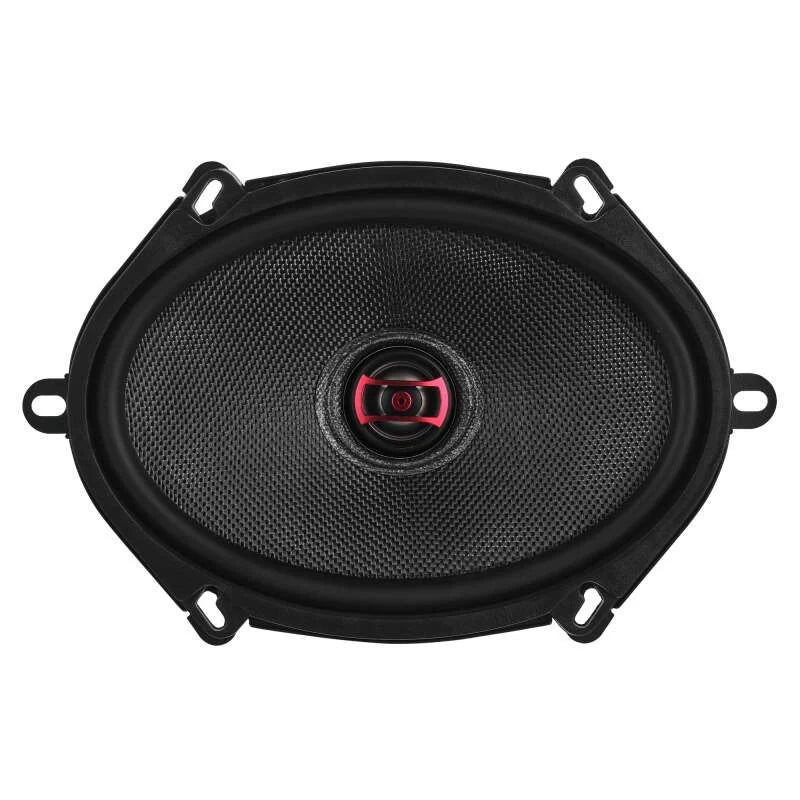 DS18 5x7in 120 Watts RMS 3 ohm 2-Way Coaxial Speakers And Component System w/ Fiberglass Cone - Back View