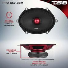 Load image into Gallery viewer, DS18 5x7in 175 Watts RMS 4 ohm Mid-Range Bullet Loudspeaker - Additional View 6