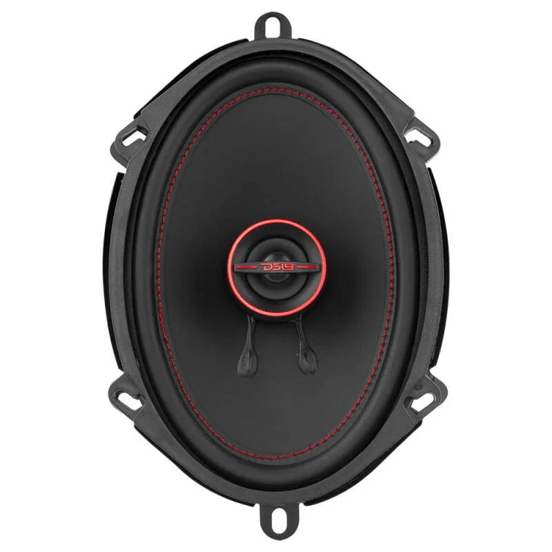 DS18 5x7in 50 Watts RMS 4 ohm 2-Way Coaxial Speaker System Universal Fit - Main Product View