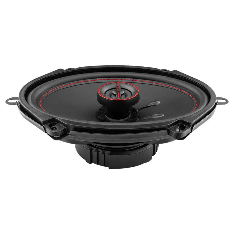 DS18 5x7in 50 Watts RMS 4 ohm 2-Way Coaxial Speaker System Universal Fit - Side View