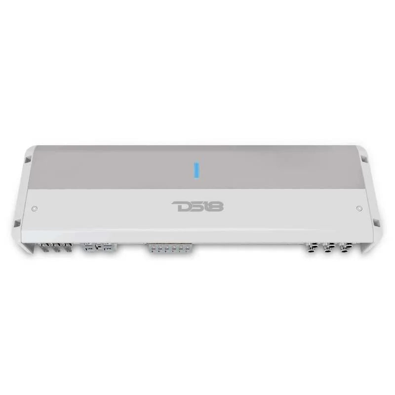 DS18 6-Channel Class-D Amp Full-Range 6x230 Watts RMS at2 ohm 6x150 Watts RMS 4 ohm IP55 Waterproof