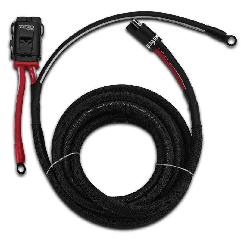 DS18 6-GA Water Resistant Fuse Holder 12 Ft of Power and Ground Wires 4 Door UTV - Side View