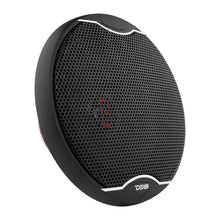 Load image into Gallery viewer, DS18 6.5in 120 Watts RMS 3 ohm 2-Way Coaxial Speakers And Component System w/ Fiberglass Cone - Side View