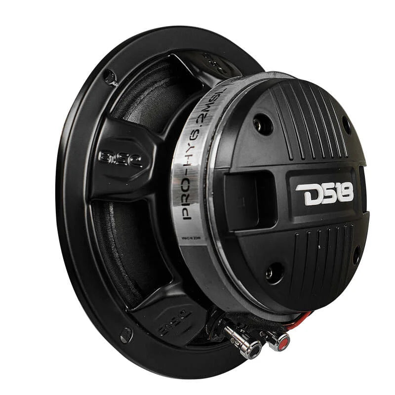 DS18 6.5in 150 Watts RMS 2 ohm Mid-Range Loudspeaker Shallow Grill Included - Additional View 7