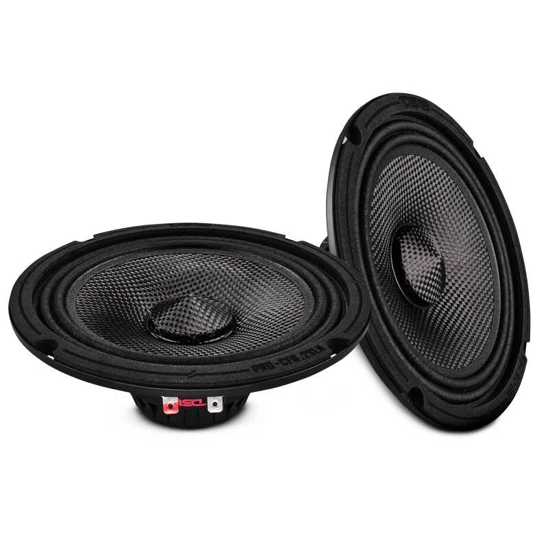 DS18 6.5in 150 Watts RMS 2 ohm Mid-Range Loudspeaker Neodymium Shallow - Back View