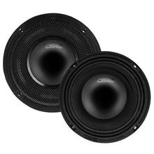 Load image into Gallery viewer, DS18 6.5in 150 Watts RMS 4 ohm Mid-Range Loudspeaker Shallow Grill Included - Side View