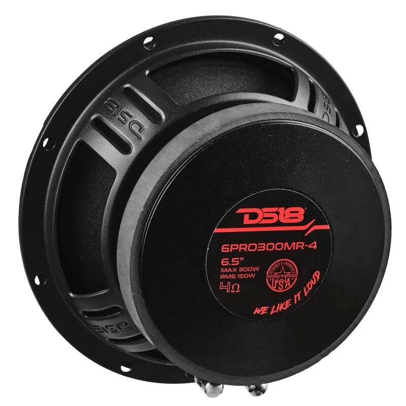 DS18 6.5in 150 Watts RMS 4 ohm Mid-Range Loudspeaker High Sensitivity 102dB - Installation View