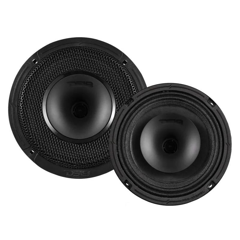 DS18 6.5in 150 Watts RMS 8 ohm Mid-Range Loudspeaker Shallow Grill Included - Additional View 8
