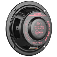 Load image into Gallery viewer, DS18 6.5in 150 Watts RMS 8 ohm Neodymium Shallow Full Range Loudspeaker - Back View