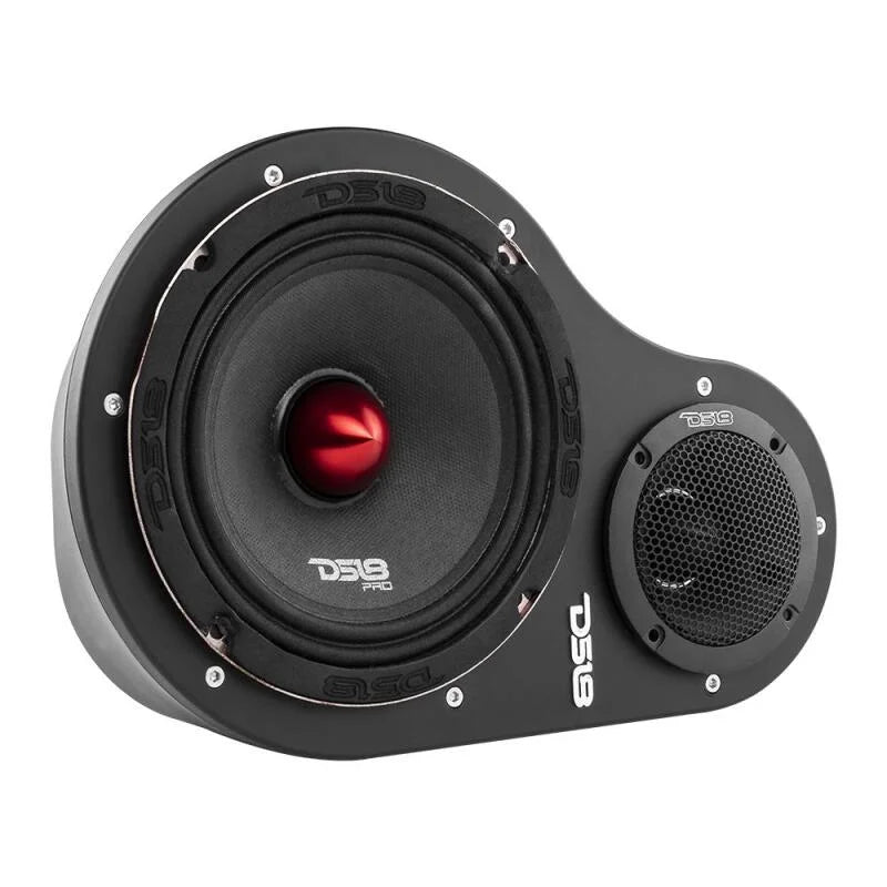 DS18 6.5in 2-Way Speaker Pods Fits 2x 6.5in Speakers 2x 3.78in Tweeters Speakers Not Included - Main Product View