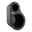 Load image into Gallery viewer, DS18 6.5in 2-Way Speaker Pods Fits 2x 6.5in Speakers 2x 3.78in Tweeters Speakers Not Included - Back View