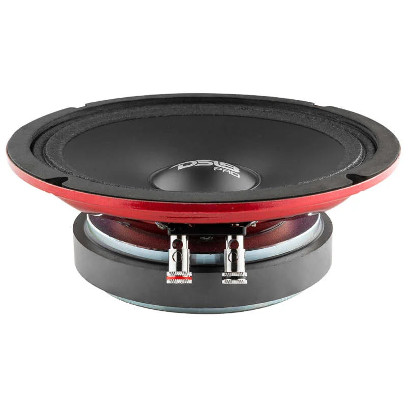 DS18 6.5in 200 Watts RMS 2 ohm Mid-Range Loudspeaker Shallow - Side View