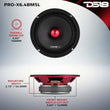 Load image into Gallery viewer, DS18 6.5in 200 Watts RMS 4 ohm Mid-Range Bullet Loudspeaker Shallow - Installation View