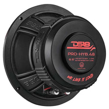 Load image into Gallery viewer, DS18 6.5in 225 Watts RMS 4 ohm Mid-Range Loudspeaker w/ Water Resistant Cone - Main Product View