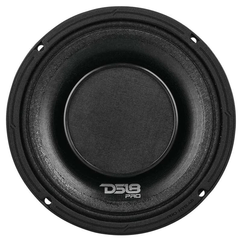 DS18 6.5in 225 Watts RMS 4 ohm Mid-Range Loudspeaker w/ Water Resistant Cone - Side View