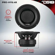 Load image into Gallery viewer, DS18 6.5in 225 Watts RMS 4 ohm Mid-Range Loudspeaker w/ Water Resistant Cone - Back View