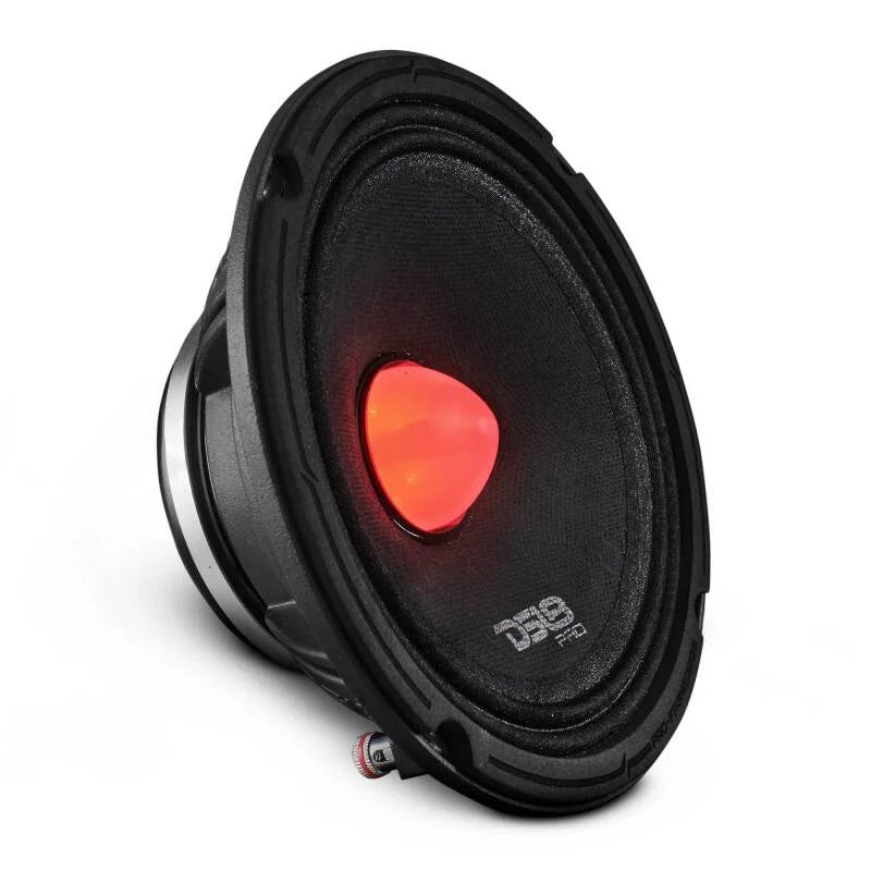 DS18 6.5in 225 Watts RMS 4 ohm Neodymium Full Range Loudspeaker RGB Bullet Loudspeaker - Back View