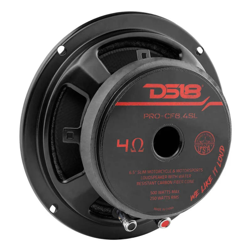 DS18 6.5in 250 Watts RMS 4 ohm Mid-Bass Loudspeaker Shallow - Installation View