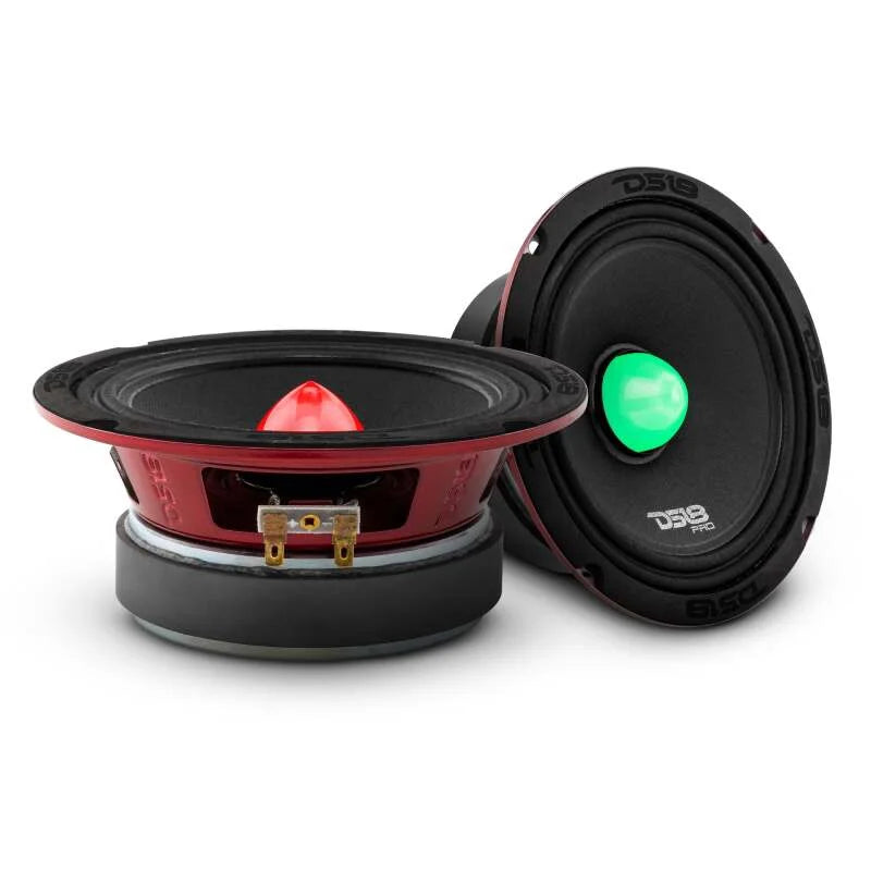 DS18 6.5in 250 Watts RMS 4 ohm Mid-Range Loudspeaker RGB Bullet Loudspeaker - Additional View 6