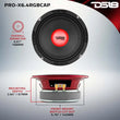 Load image into Gallery viewer, DS18 6.5in 250 Watts RMS 4 ohm Mid-Range Loudspeaker w/ RGB Dust Cap - Additional View 6