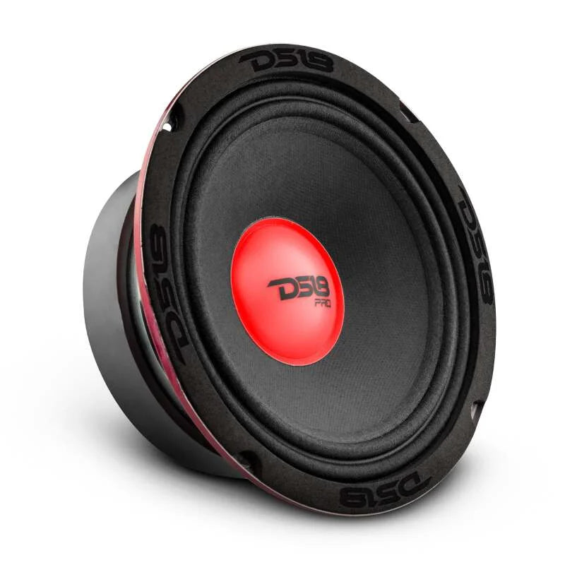 DS18 6.5in 250 Watts RMS 4 ohm Mid-Range Loudspeaker w/ RGB Dust Cap - Additional View 7