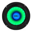 Load image into Gallery viewer, DS18 6.5in 250 Watts RMS 4ohm Mid Range Loudspeaker w/Translucent Dust Cap and Cone w/RGB LED Lights - Additional View 5