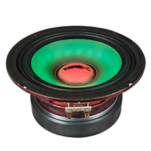 Load image into Gallery viewer, DS18 6.5in 250 Watts RMS 4ohm Mid Range Loudspeaker w/Translucent Dust Cap and Cone w/RGB LED Lights - Additional View 9