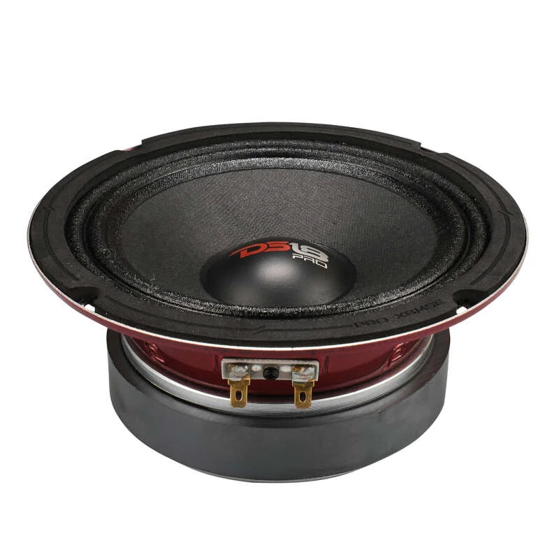 DS18 6.5in 250 Watts RMS 8 ohm Mid-Range Loudspeaker Sealed Back - Back View