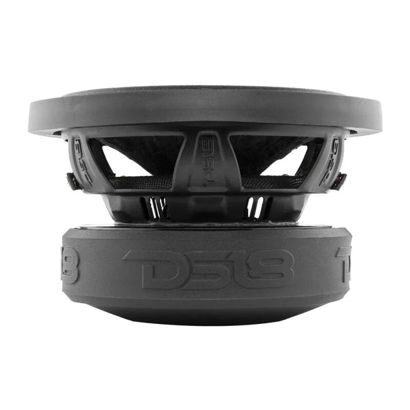 DS18 6.5in 300 Watts RMS 2 ohm DVC ZR Subwoofer - Side View