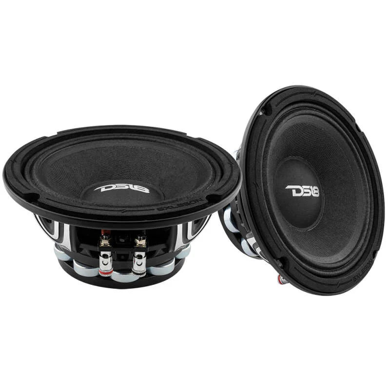 DS18 6.5in 325 Watts RMS 8 ohm Neodymium Mid-Range Loudspeakers - Back View