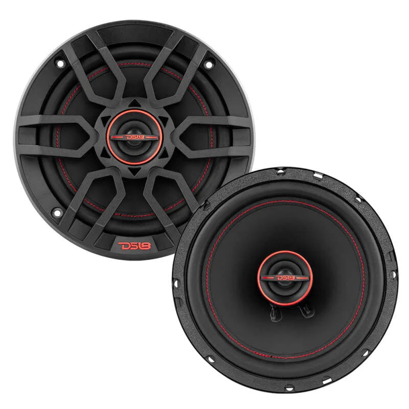 DS18 6.5in 50Watts RMS 4 ohm 2-Way Coaxial Speaker System Universal Fit - Additional View 5
